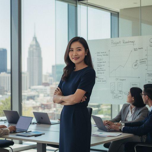 Kierowca uśmiechający się po uzyskaniu wsparcia w trakcie kolizji drogowej.